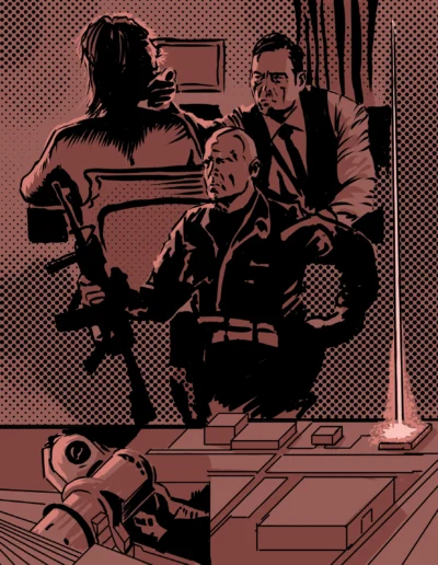 Comic Page Digital Art