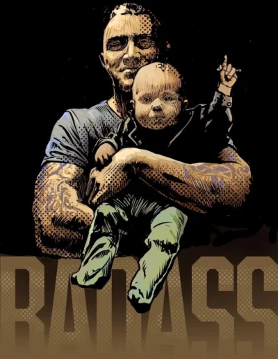 Dad Digital Illustration