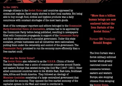 Russian Defection Comic Book Page