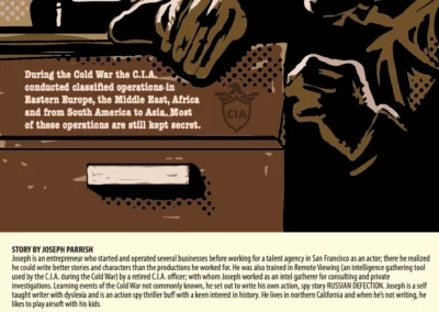 Russian Defection Comic Book Page