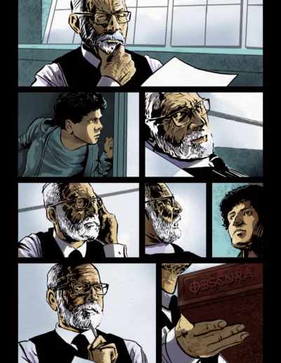 Obscura Secrets Comic Page