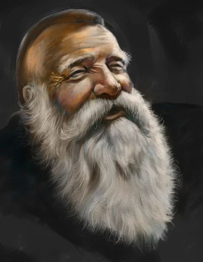 Old Viking Digital Art