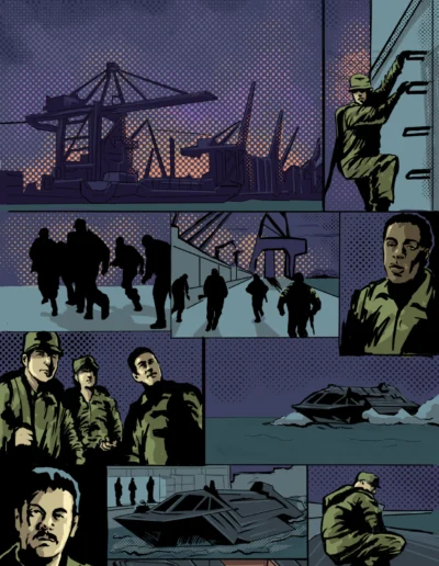 Russian Defection I Comic Page