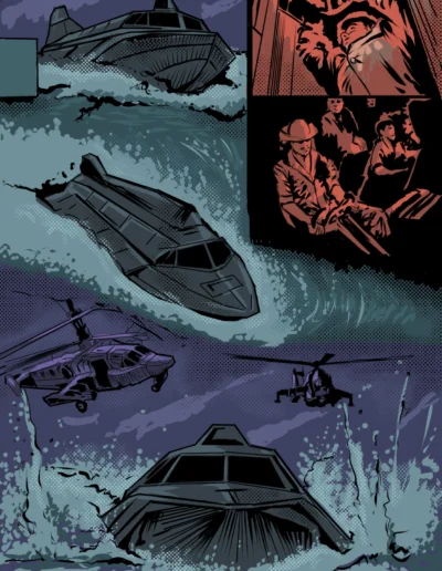 Russian Defection I Comic Page