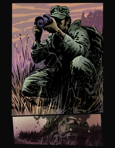 Russian Defection Comic Page