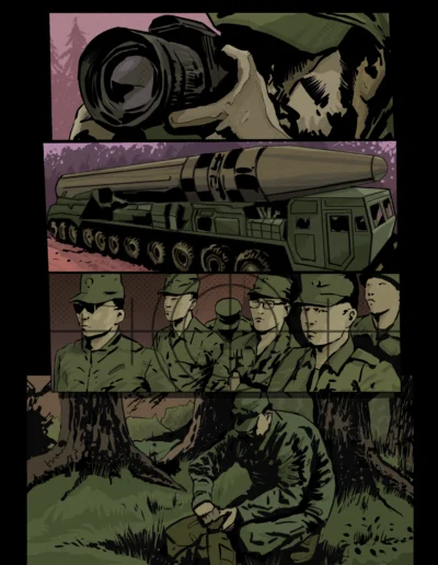 Russian Defection Comic Page