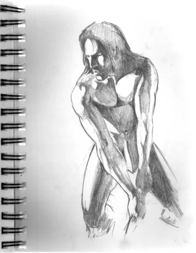 Sketchbook Page Pencil on Paper